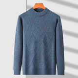 Wesley - Svetřík S Dlouhým Rukávem Kulatý Výstřih Vzorovaný Design
